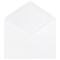 JAM Paper 4.375" x 5.75" White V-Flap Invitation Envelopes